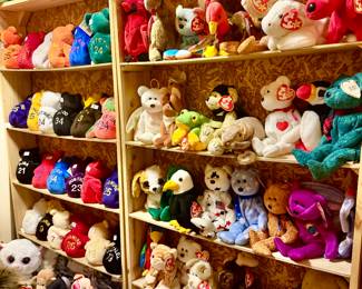 SO MANY BEANIE BABIES. BUY THEM BY THE BAGFUL! THESE MAKE GREAT STOCKING STUFFERS, SAMARITAN PURSE ADDITIONS, ETC!