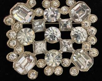 Rhinestone Broach