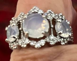 Lab Created Stone Ring