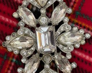 Rhinestone Broach