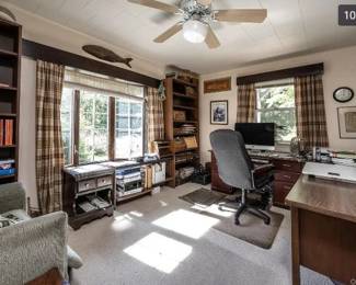 desks and bookshelves office chair