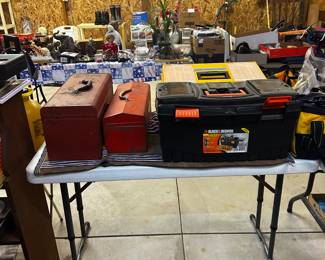 Lots of Tool Boxes