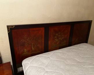 Cool Oriental Headboard/Bed