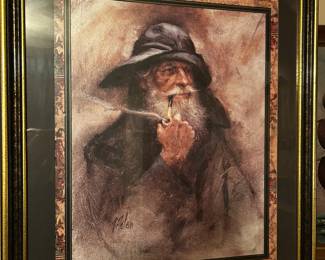 Old Man and The Sea Print