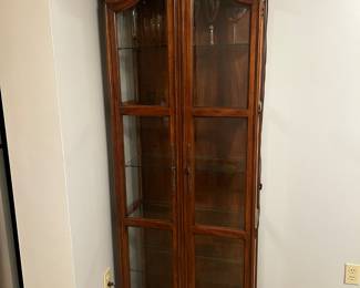 Nice Lighted Curio Cabinet