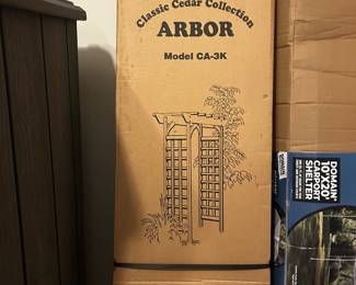 New Classic Cedar Collection Arbor!