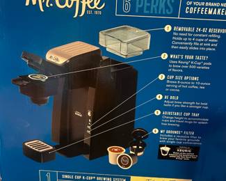 New Mr. Coffee K Cup 