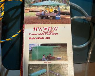 New 12 x 12 Picnic Canopy