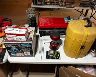 Coleman Lantern, New Coleman Grill, Car Buffers