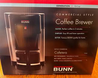 New Commercial Style Bunn