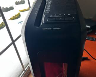 New Paper Shreader