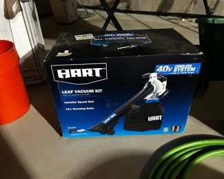 New Hart Leaf Vacuum
