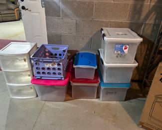 Small Sample of Storage Bins!