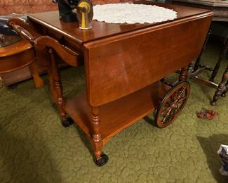 Great Wood Tea Cart