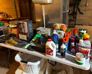 Cleaning and Paint Items