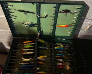 Box of Fishing Lurs