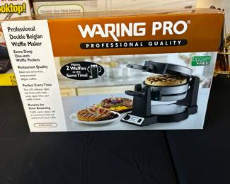 New Waring Pro Waffle Iron