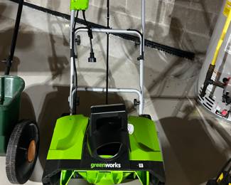 New Greenworks Snow Thrower