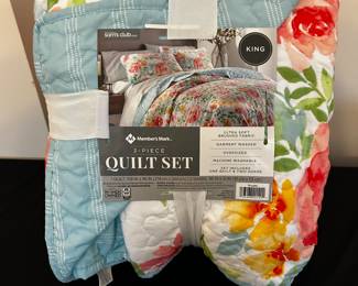 New King Quilt Set