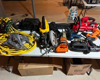 Hand Tools, Chain Saw, Sawzall, Saws, Drills