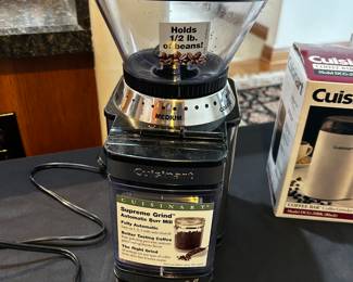 New Quisinart Coffee Grinder