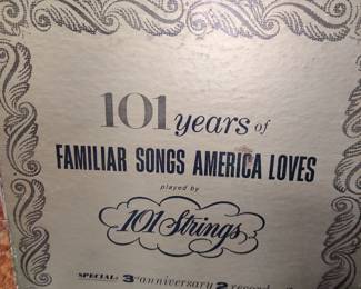 Numerous records albums