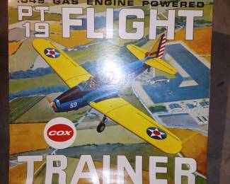 PT 19 Flight Trainer plane...