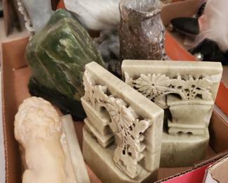 Soapstone pieces