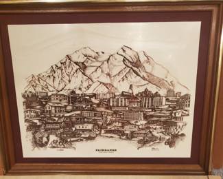 Fairbanks, Alaska 243/5000 ***Most of the etchings are by Dennis Bivens***