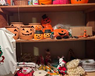 Vintage Halloween and Christmas