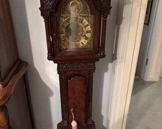 Antique granddaughters clock over 200 years old with documentation
