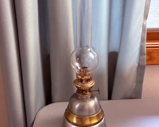 Morey & Ober Whale Oil Lamp 
