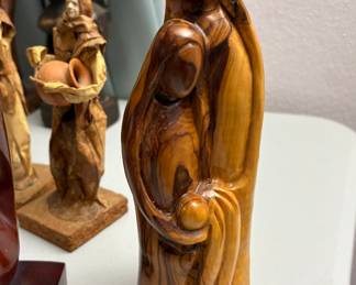 Holy Family -  Hand Carved of Olive Wood 