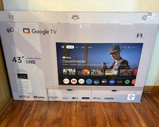 New in Box 43" TV
