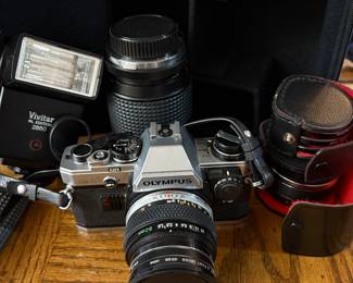 Olympus 35mm Camera W/ extra Lens 