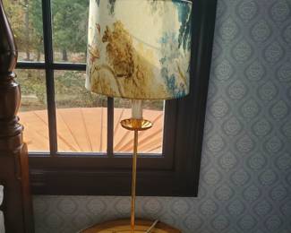 Lamp with Antropologie Shade