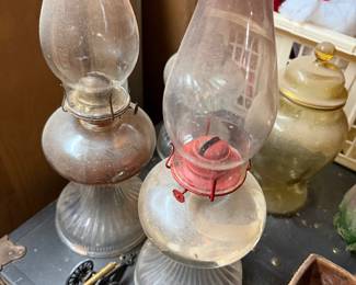 oil lamps
