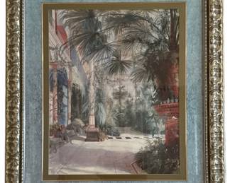 The Interior of the Palm House Wall Art