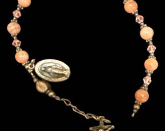 Sterling Silver Miraculous Medal Crucifix