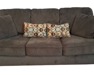 Wide Wale Corduroy Queen Sleeper Sofa