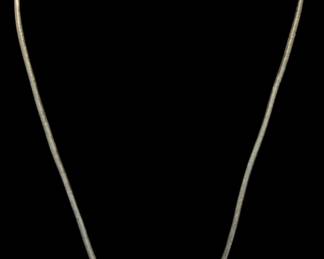 Retired James Avery Silver Dove Necklace