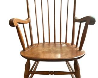 Vintage Mid Century Windsor Maple Rocker