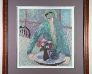 Barbara A. Wood Early Morning Signed Lithograph