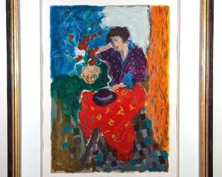 Roy Fairchild La Fenetra II Original Silkscreen, Signed With COA