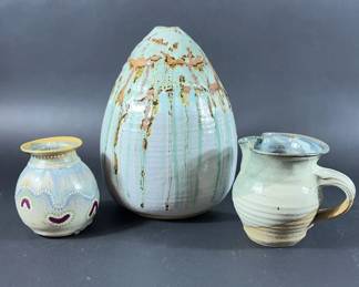 Blue Toned Pottery Collection