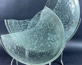 Contemporary Art Glass Decor