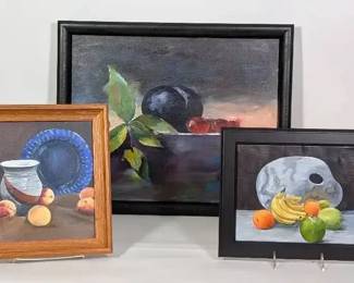 Original Still Life Paintings By Local Artist