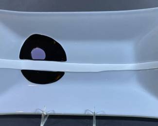 Contemporary Glass Tray