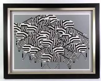 Charley Harper Serengeti Spaghetti Print