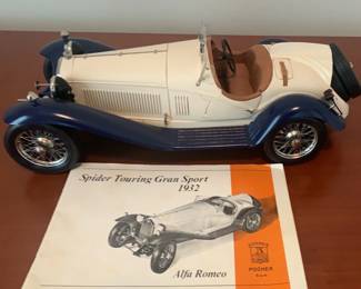 Spider Touring Gran Sport Alfa Romeo Model Car